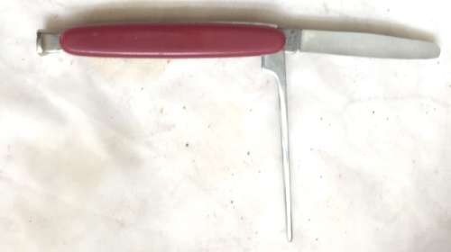 VINTAGE ROGERS SHEFFIELD ENGLAND , INOX 'SMOKERS' PIPE KNIFE