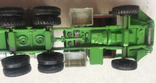ERTL DIE CAST  METAL  22 WHEELER HORSE and GRAVEL DUMP TIPPING TRAILER