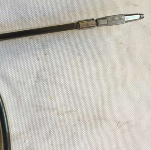 VINTAGE NIKON MANUAL , THREADED , SHUTTER RELEASE CABLE  825 mm /  32 ins length