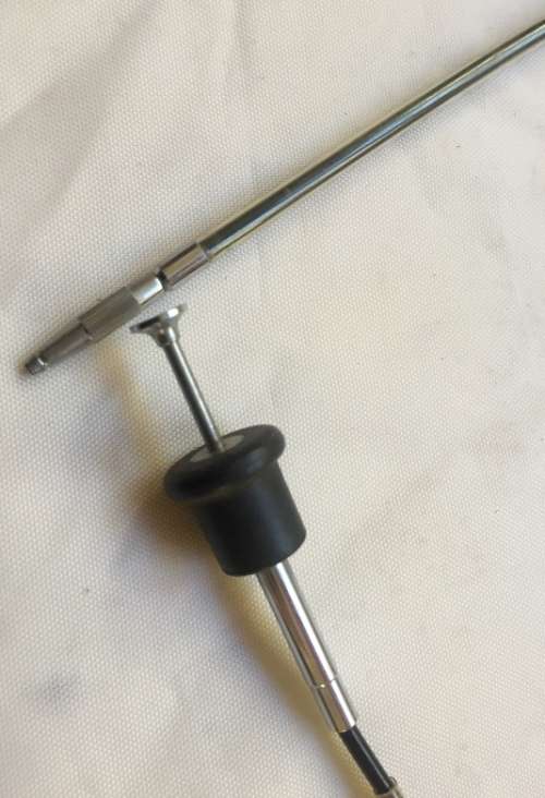 VINTAGE NIKON MANUAL , THREADED , SHUTTER RELEASE CABLE  825 mm /  32 ins length