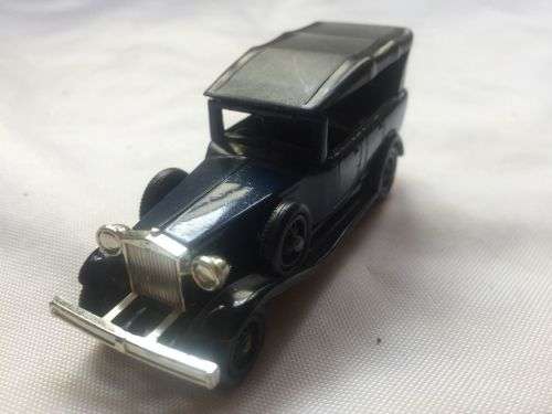 LLEDO DAYS GONE VINTAGE ROLLS ROYCE 1925 SILVER GHOST TOURER     Peacock blue and black coachwork