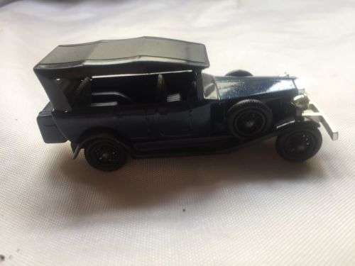 LLEDO DAYS GONE VINTAGE ROLLS ROYCE 1925 SILVER GHOST TOURER     Peacock blue and black coachwork
