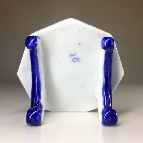 DELFTS PORCELAIN MINI DISPLAY PLAQUES  1 WINDMILL PANORAMIC SCENE  2 SAILING BOATS ON OPEN WATER