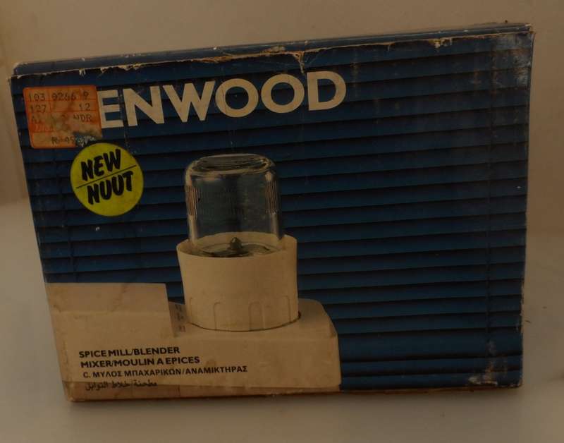 KENWOOD COMPLETE SET OF 4 REPLACEMENT - SPARE,  LIDDED SPICE MILL JARS