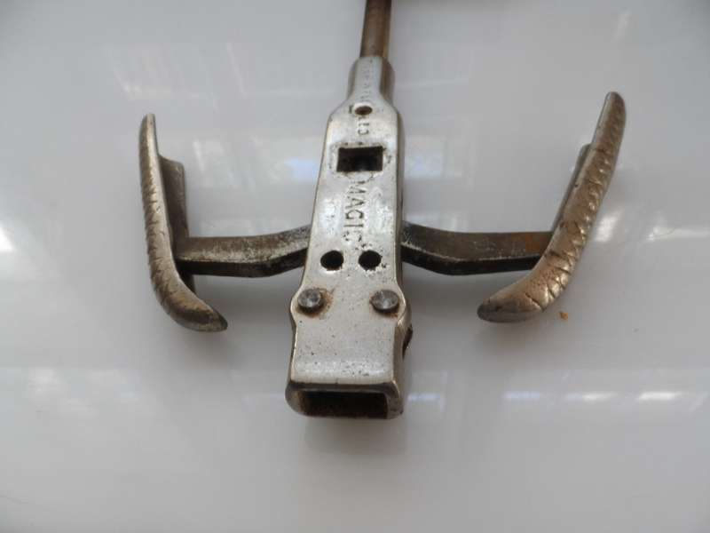 ANTIQUE COBBLERS  SHOE , BOOT STRETCHER  `MAGIC POLISH Co.Ltd ` MAGIC BOOT & SHOE STRETCHER