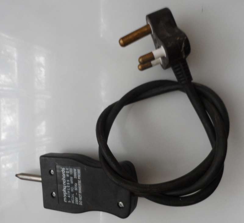 MORPHY RICHARDS UNIVERSAL , REPLACEMENT POWER  LEAD FOR ELECTRIC S / S FRYING PAN  /  WOK     R45.00