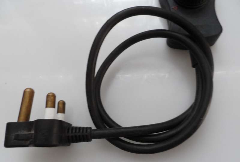 MORPHY RICHARDS UNIVERSAL , REPLACEMENT POWER  LEAD FOR ELECTRIC S / S FRYING PAN  /  WOK     R45.00