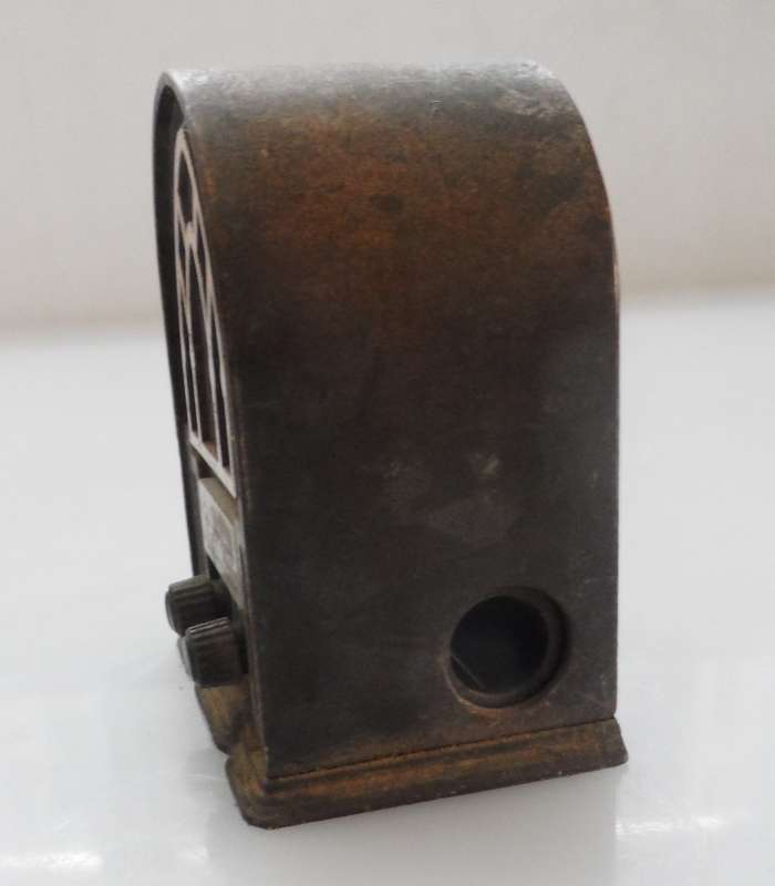 PLAYME VINTAGE COLLECTIBLE PENCIL SHARPENER, DIE CAST BRONZE MODEL ,ANTIQUE FINISH, PIANINO WIRELESS