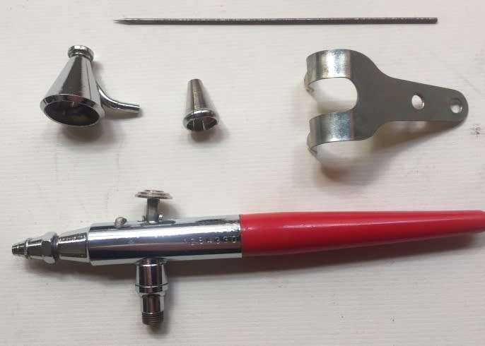 PAASCHE VINTAGE AIRBRUSH KIT IN ACRYLIC CASE