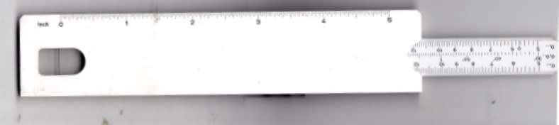VINTAGE ARISTO - RIETZ No. 89 SLIDE RULE , IN PROTECTIVE POCKET POUCH , & ORIGINAL PACKAGING