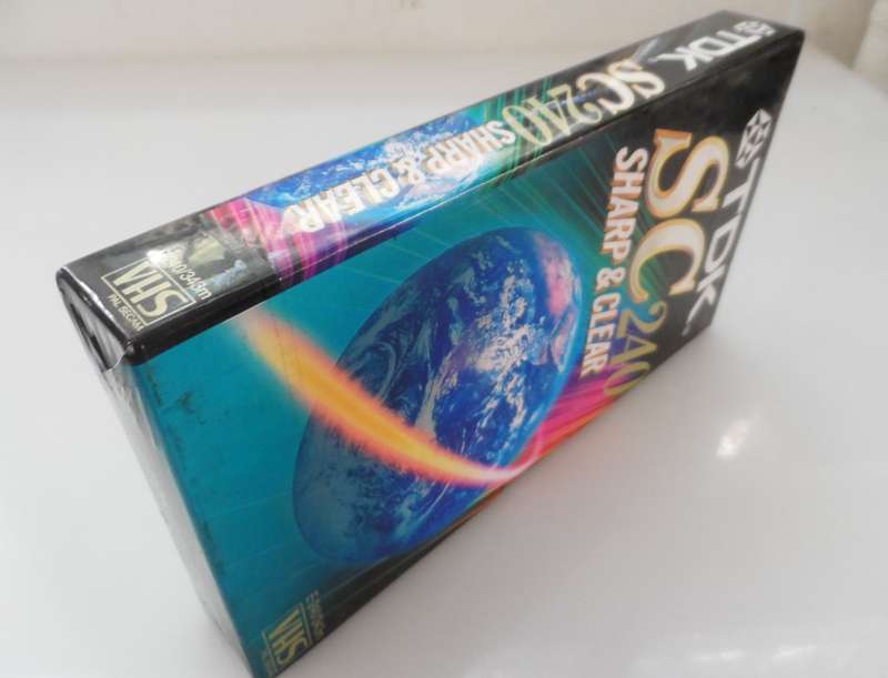 TDK , SC , VHS CASSETTE ,   PAL SECAM, E240 / 343 m
