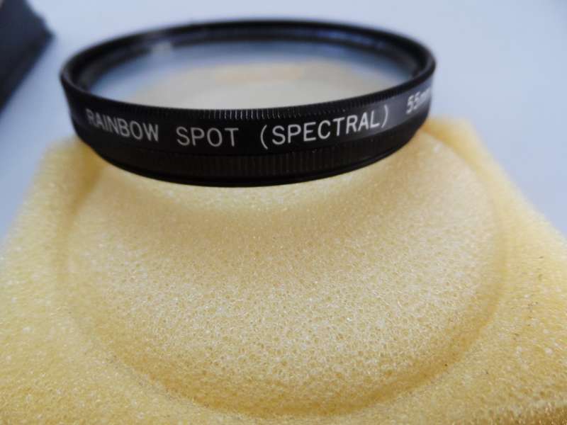 HOYA 55mm FILTER , RAINBOW SPOT, THREADED FITTING   as new original box