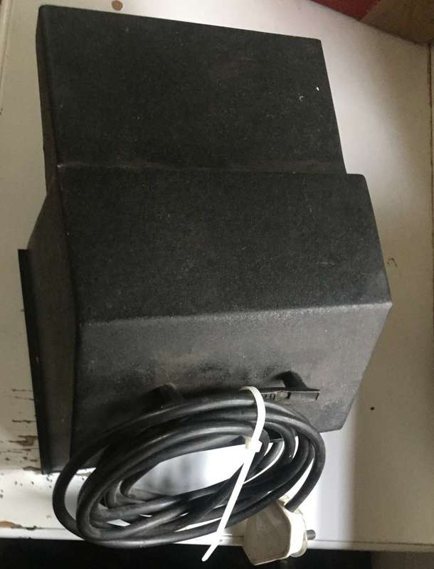 BLOWER FAN FIREPLACE / GRILL / BRAAI / OUTDOOR OVEN , KILN,  HI VOLUME ELECTRIC , I mtr cable & plug