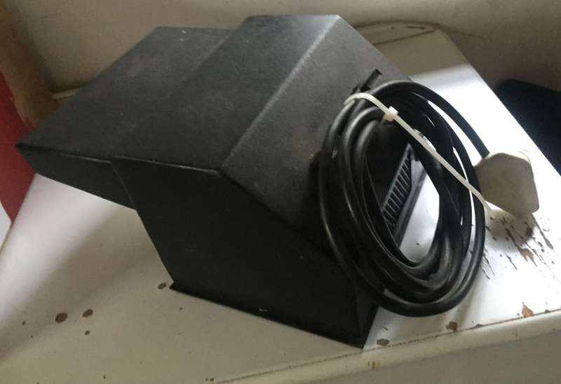 BLOWER FAN FIREPLACE / GRILL / BRAAI / OUTDOOR OVEN , KILN,  HI VOLUME ELECTRIC , I mtr cable & plug