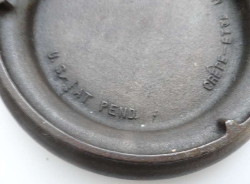 VINTAGE 50,s rare  WAGNER WARE, CAST IRON CREPPE ETTE MASTER