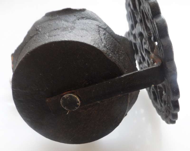 CAST METAL , WALL HANGING, TEA CANDLE LIGHT , HOLDER