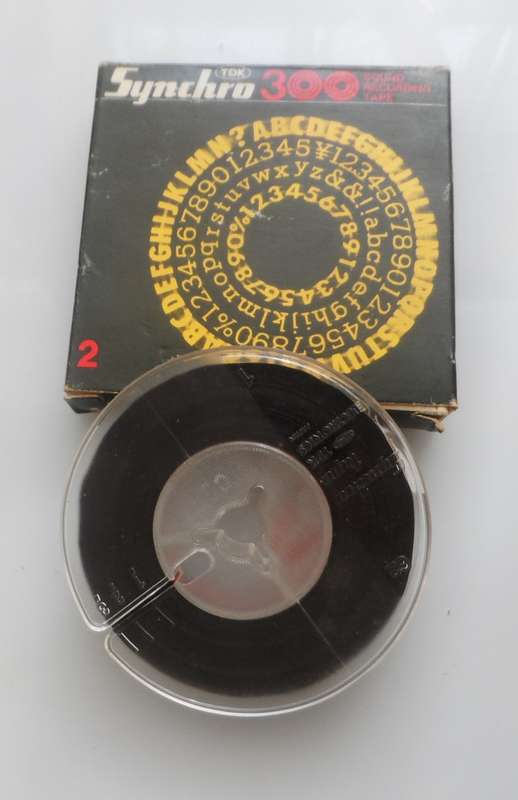 VINTAGE ANALOG, AUDIO REELS 1/4 ins TAPE ON 2 1/4 ins reels x3  , & 1 TAPE LETTER 1/4 ins  on reel