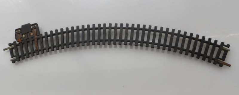 HO RAIL TRACKs , LIMA ITALY , 1 X N3031, R360 , <45 deg ,   260 mm /  10 1/4 ins  ,
