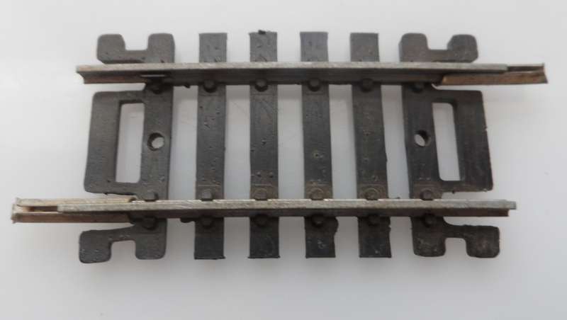 HO RAIL TRACKs , LIMA ITALY , 1 X  SHORT TRACK SECTION  50 mm, 2  ins ,STRAIGHT CONNECTOR SECTION