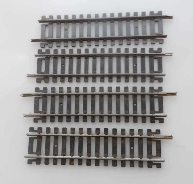 HO RAIL TRACKs , LIMA ITALY , 4 X  mm111 , STRAIGHT TRACK SECTIONS