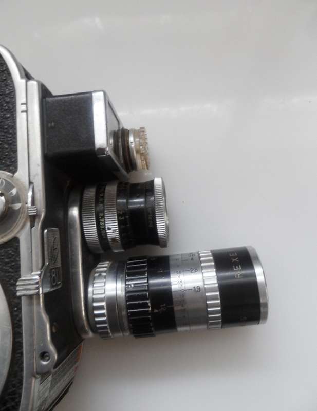VINTAGE  1959 BOLEX PAILLARD 8L, COMPUMATIC , 8 mm , CINE CAMERA serial No.774657