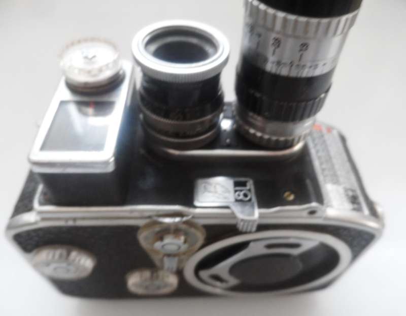 VINTAGE  1959 BOLEX PAILLARD 8L, COMPUMATIC , 8 mm , CINE CAMERA serial No.774657