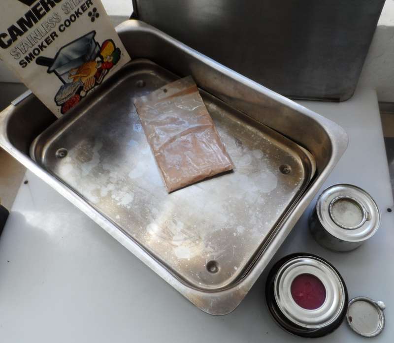 CAMERONS  STAINLESS STEEL  SMOKER BOX MADE IN S.A by CAMERONS , PREVIOUSLY  OWNED , WITH MANUAL