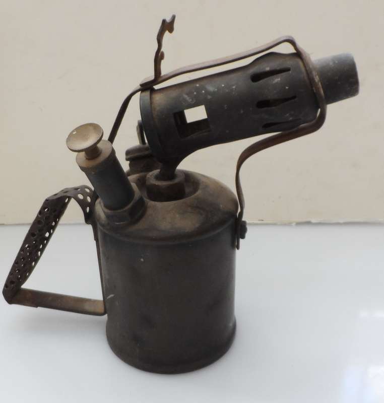 VINTAGE 1940,s , PRIMUS model No. 632 BRASS BODY BLOW TORCH  , STOCKHOLM SWEDEN
