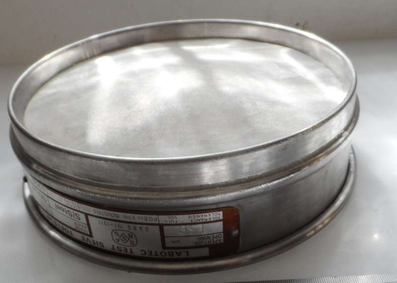 LABORATORY TEST SIEVES ,1 x LABOTEC, & 1 x KINGTEST , 200mm / 8ins diam. 50 mm /2 ins depth