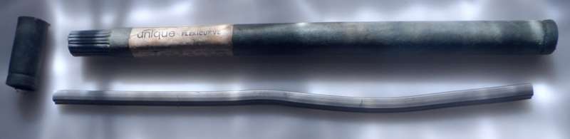 FLEXI CURVE - UNIQUE FLEXI CURVE in protective storage tube