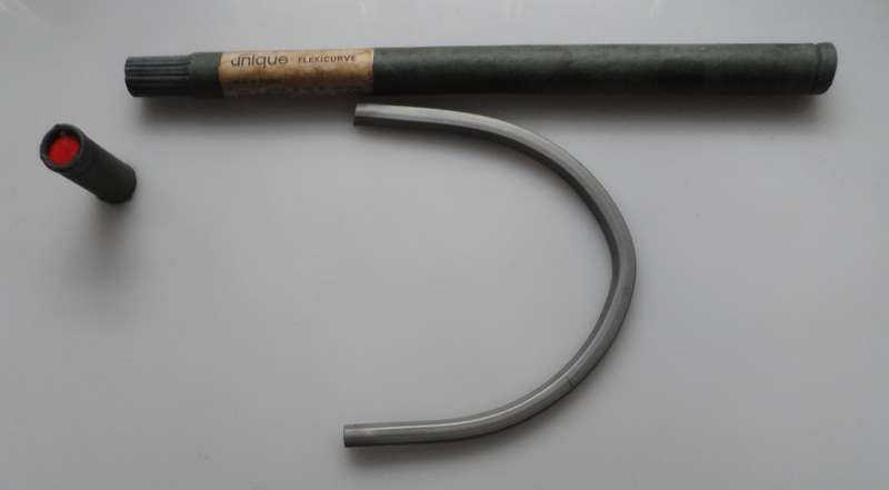 FLEXI CURVE - UNIQUE FLEXI CURVE in protective storage tube