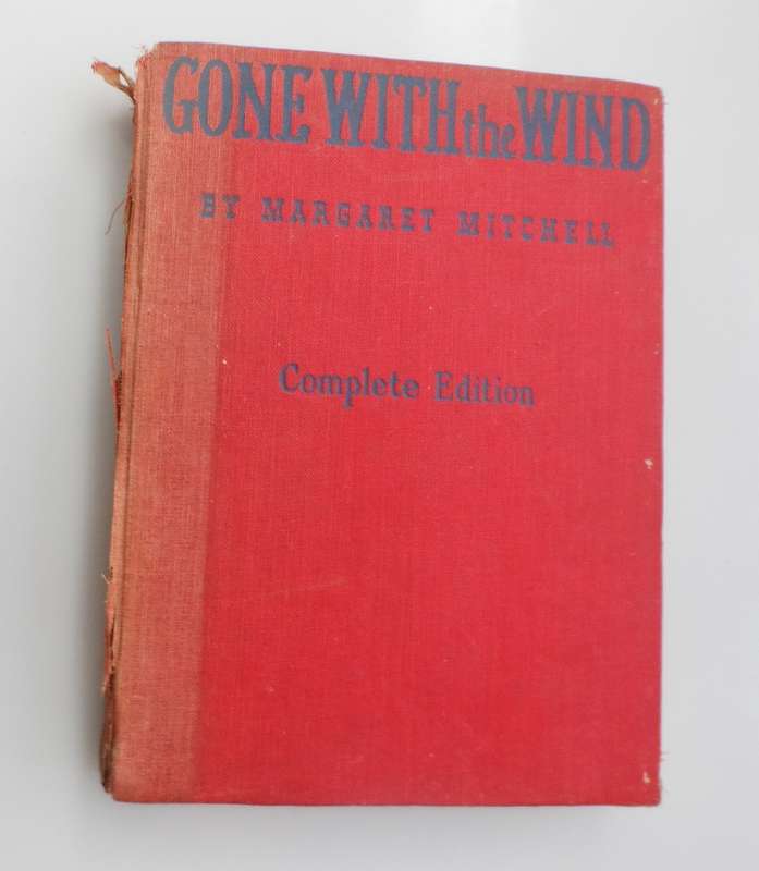 Gone With The Wind by Margaret Mitchell 1940  - MOTION PICTURE EDITION-rare collectible film edition