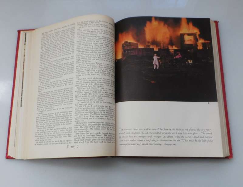 Gone With The Wind by Margaret Mitchell 1940  - MOTION PICTURE EDITION-rare collectible film edition