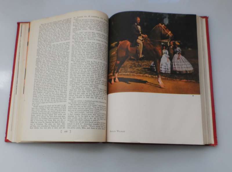 Gone With The Wind by Margaret Mitchell 1940  - MOTION PICTURE EDITION-rare collectible film edition