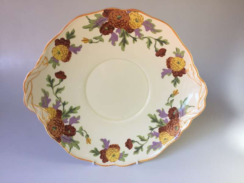 ROYAL DOULTON TAB HANDLED PLATTER  `MARIGOLD`