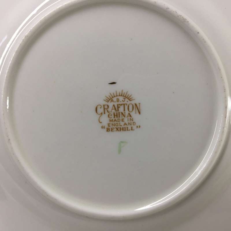 GRAFTON CHINA REPLACEMENT CAKE / SIDE  PLATE ' BEXHILL '