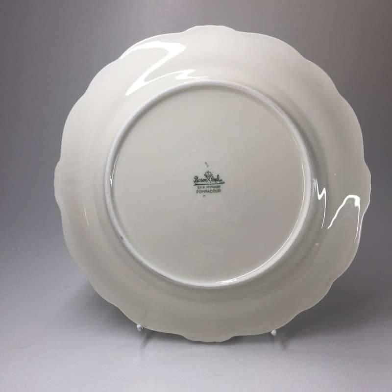 ROSENTHAL SELB-GERMANY  'POMPADOUR '  REPLACEMENT CAKE / SIDE PLATES  , 2 available   Pink & Yellow