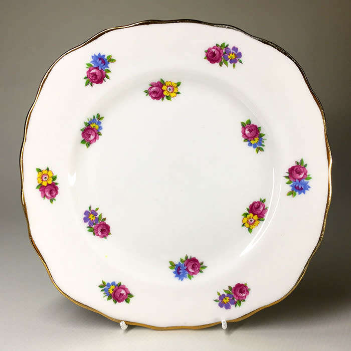 ROYAL MALVERN  fine bone china , REPLACEMENT CAKE / SIDE PLATE  2 available