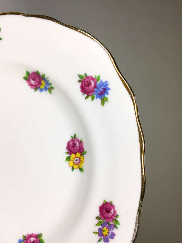 ROYAL MALVERN  fine bone china , REPLACEMENT CAKE / SIDE PLATE  2 available