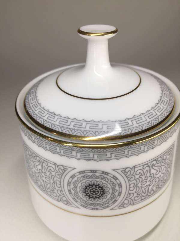 NORITAKE JAPAN LIDDED SUGAR BOWL   'NILE ' design  No. 6719