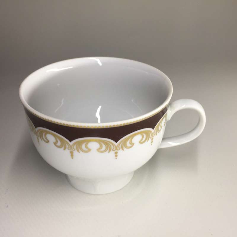 MITTERTEICH  BAVARIA , TRIOS  burgundy & gold design       set of three