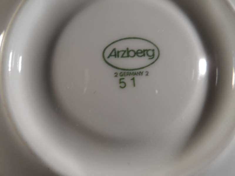 ARZBERG  GERMANY  replacement saucer     design No. 51