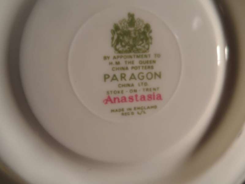 PARAGON  replacement  cake / side plate   '  FRANCESCA '