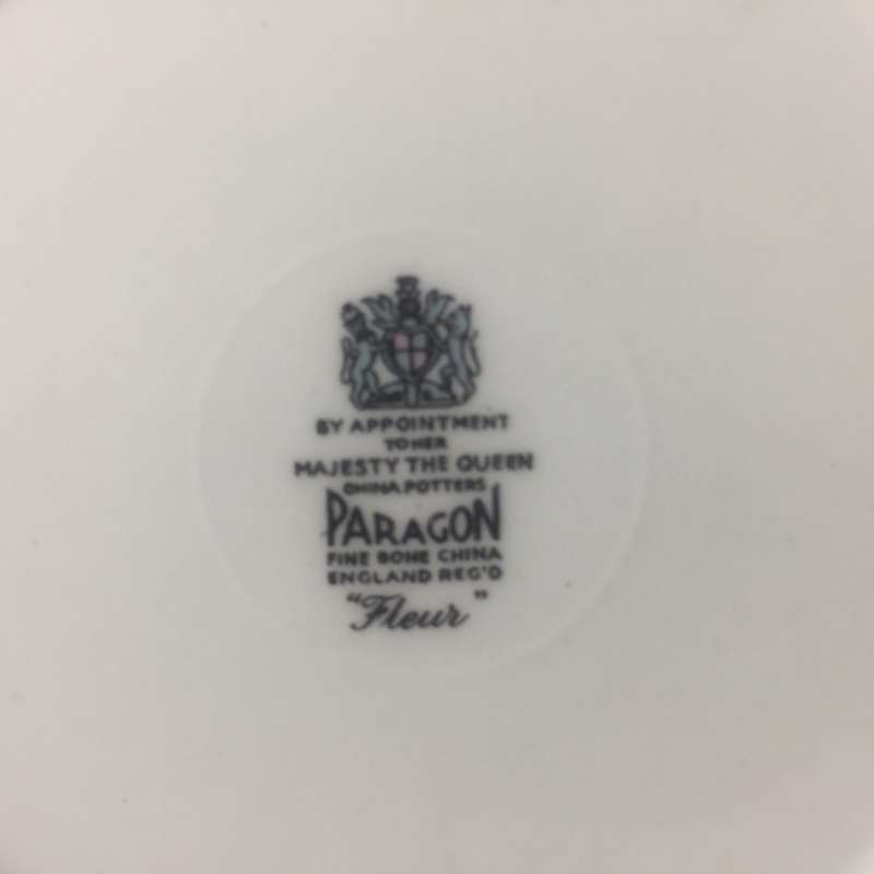 PARAGON  replacement cake  / side plate     '  FLEUR '