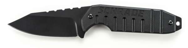 Scharde F16 Tactical Drop Point Fixed Neck Knife with Sheath