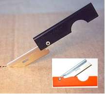 Derma Safe Folding Utility Knife