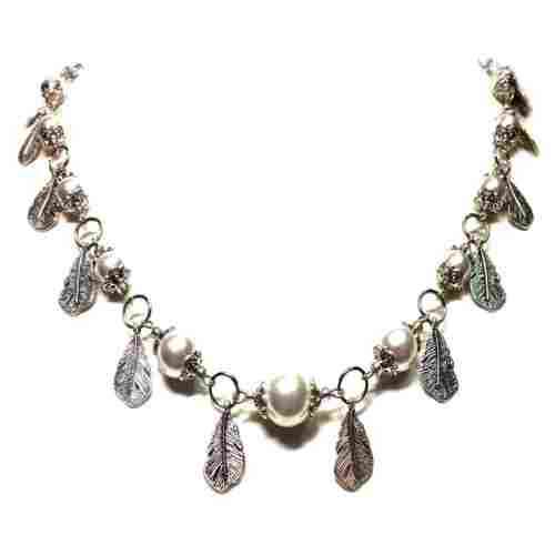 Necklace, European style Necklace - Collier, Nacre cultured Pearls Necklace