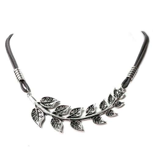 Necklace, European style Necklace, leafes Necklace