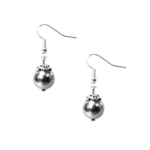 CLOSE DOWN SALE European style - Earrings -NEW- with Nacre cultured pearls
