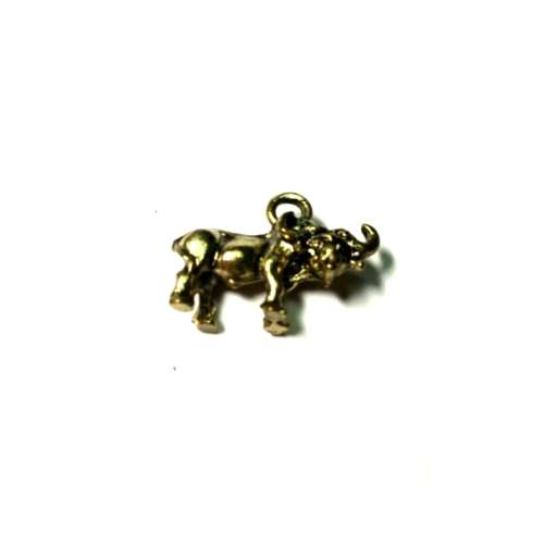 Pendant / Nickel free Metal / Buffalo / 20mm x 14mm / Price p. 1pc / for crafting